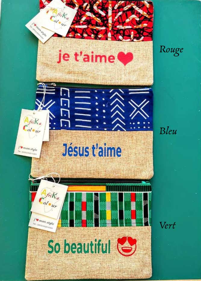 Trousse en jute Ayna