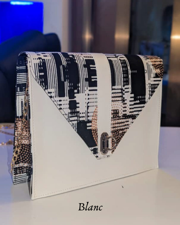 sac pochette en cuir femme Ayna