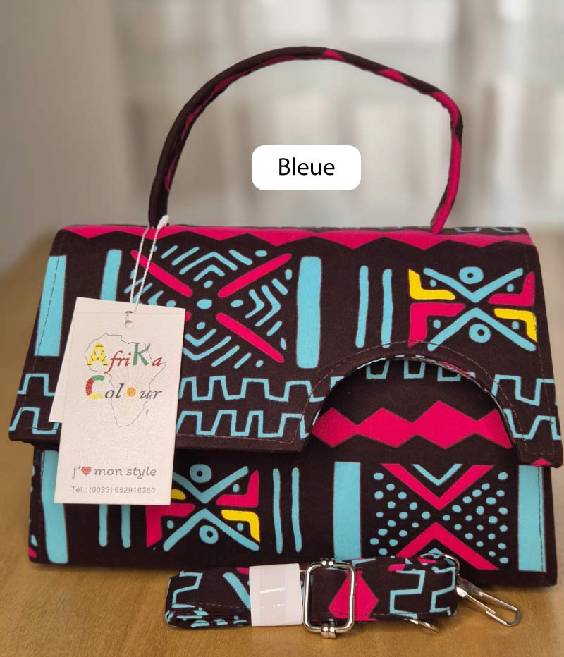 sac à main multicolore