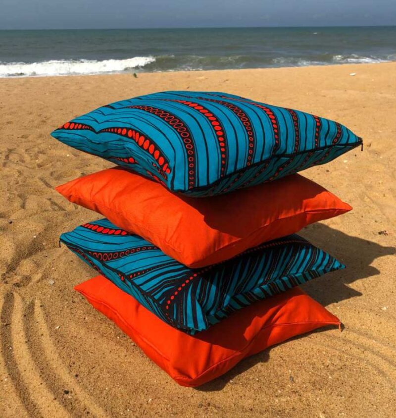 housse de coussin style africain
