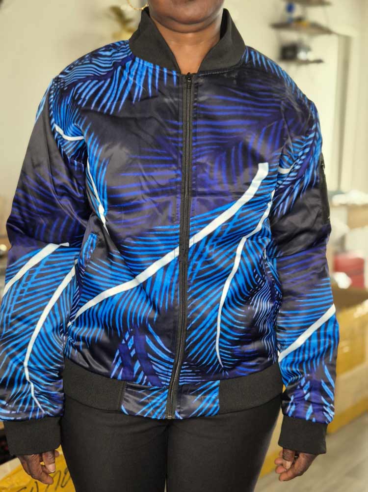 Veste en tissu africain Ifedé exposition