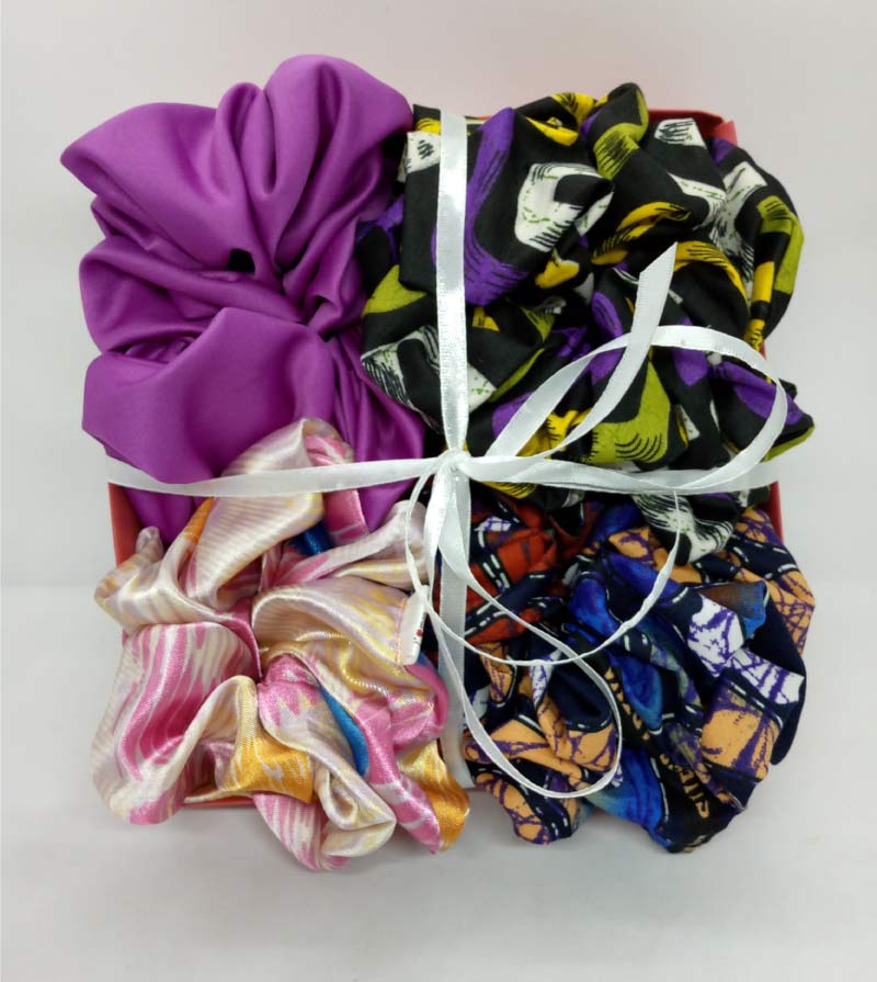 Gros Chouchou Pour cheveux - Pack Crunchies