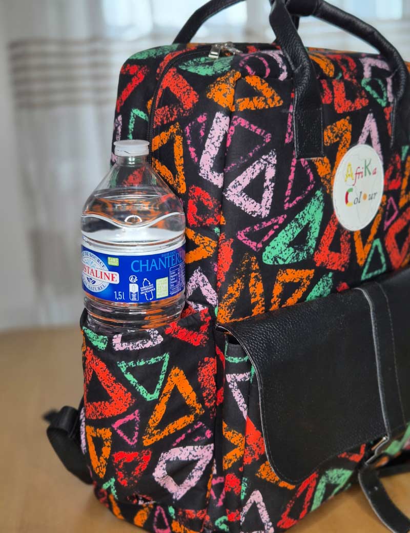 Sac à dos Africain "Véronique"