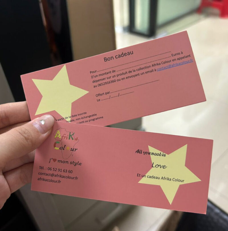Bon d'achat Afrika Colour